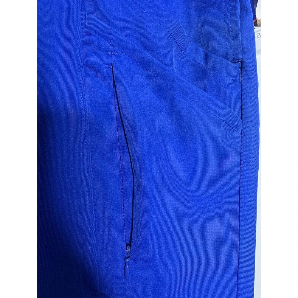 NWT ClimateRight by CuddlDuds Womens Plus Scrub Jogger Sz Small Metro Blue - Picture 9 of 16